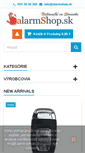 Mobile Screenshot of alarmshop.sk